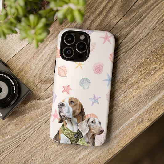 Beach Vibe Customisable, Tough Phone Case